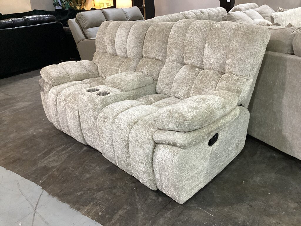 Everest Beige NEW Motion Loveseat 77x41x40 (677521)