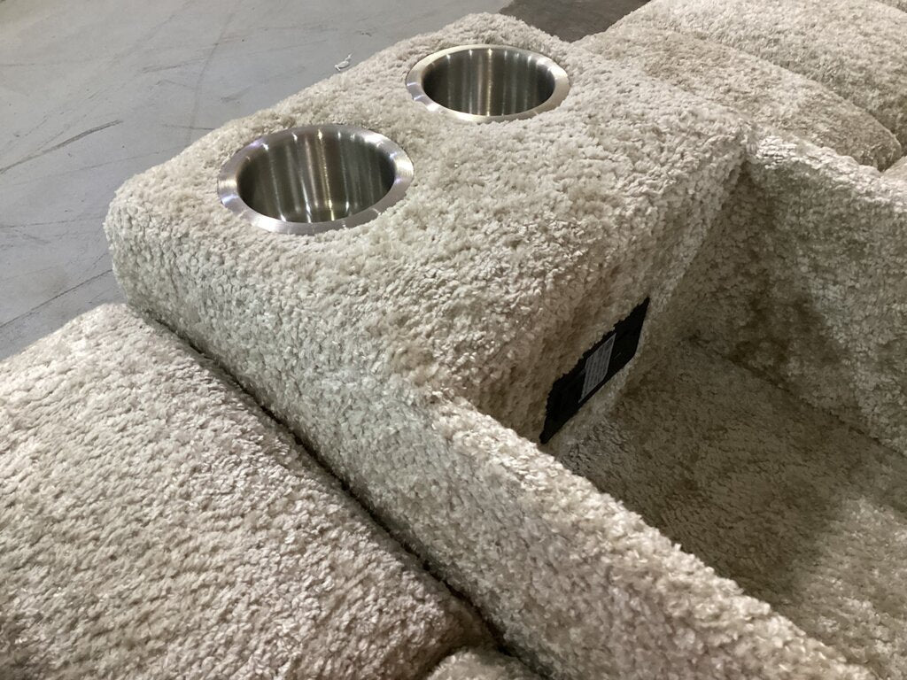 Everest Beige NEW Motion Loveseat 77x41x40 (677521)