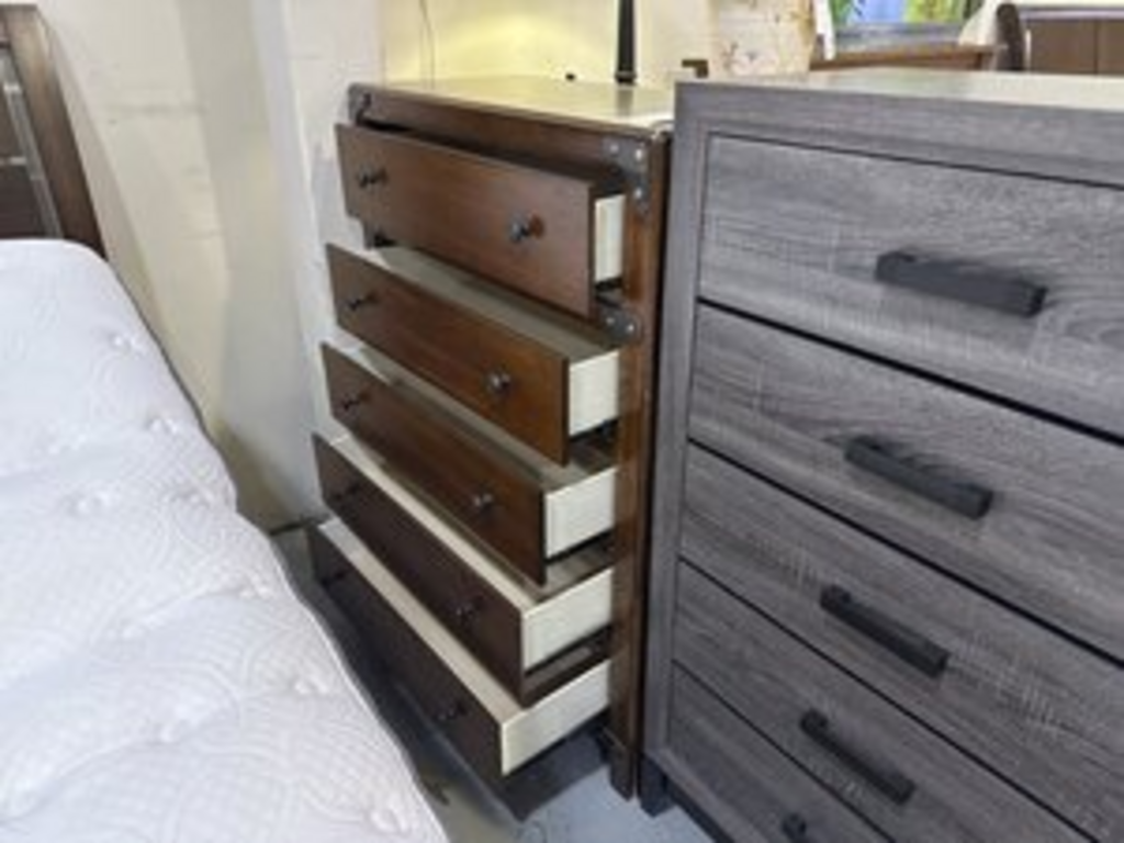 80752 - Ashley Delburne Five Drawer Chest 35x17x48