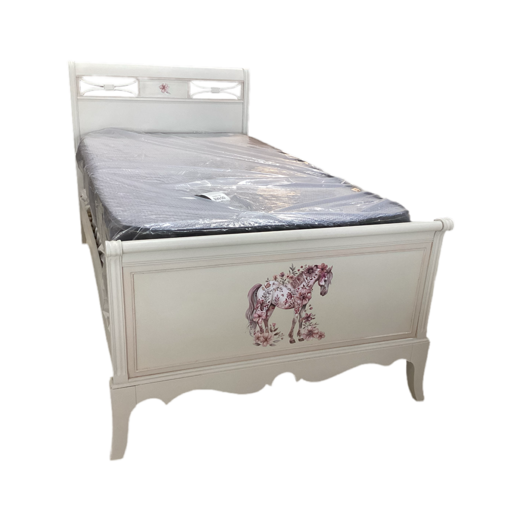 80843 (8442-34) Twin Sleigh Bedframe 42x80x42