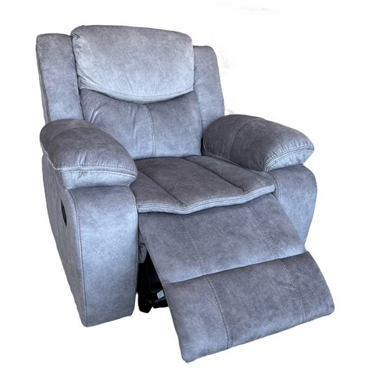 Emerson Silver Gray NEW Recliner 40x30x40 (665022)