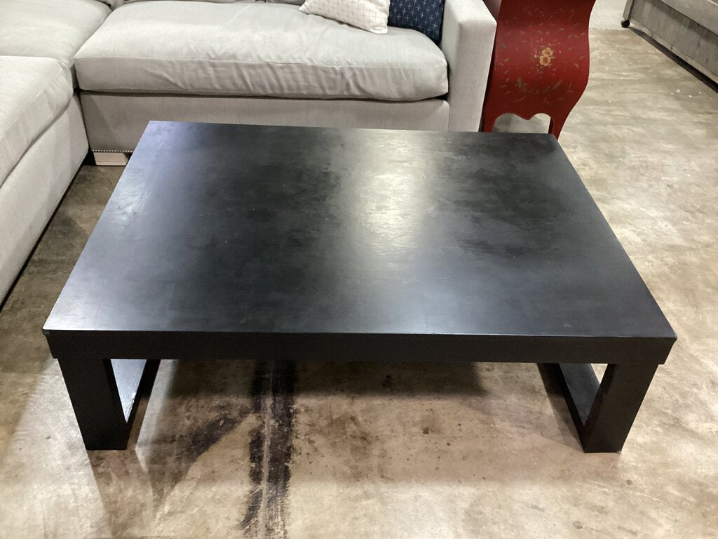 80868 Black Cocktail Table 42x56x17