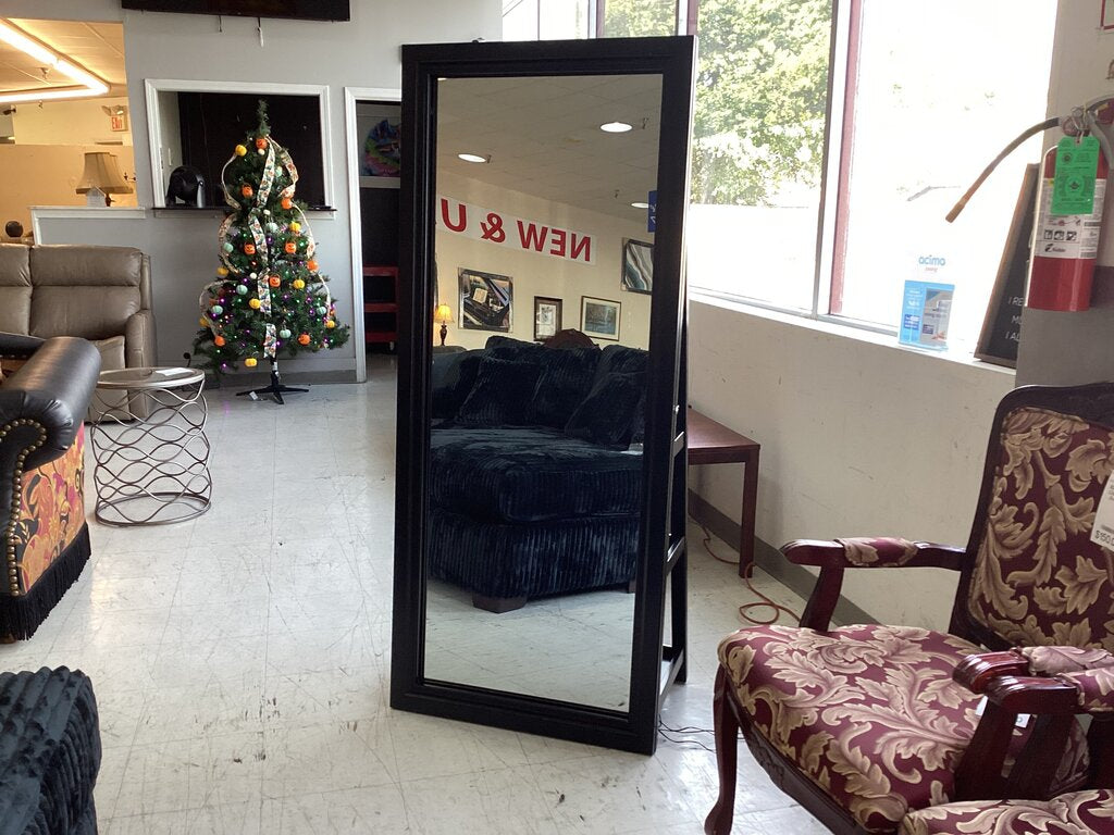 80879 - Elements Evesen Standing Floor Mirror Ladder 29x17x66