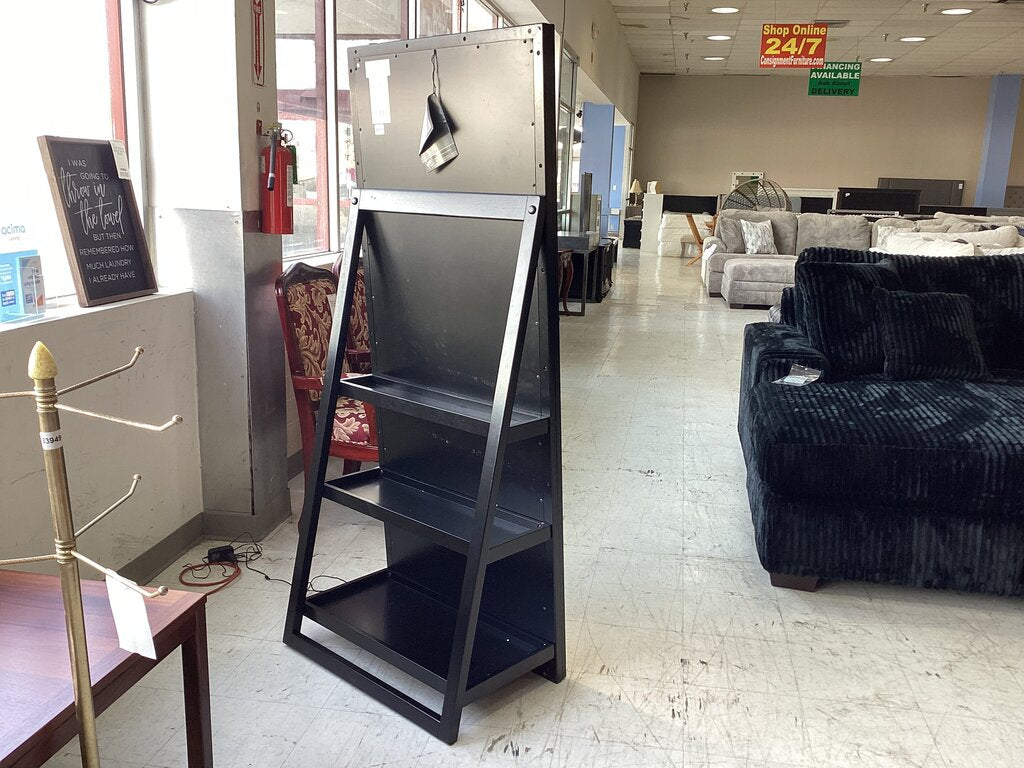 80879 - Elements Evesen Standing Floor Mirror Ladder 29x17x66