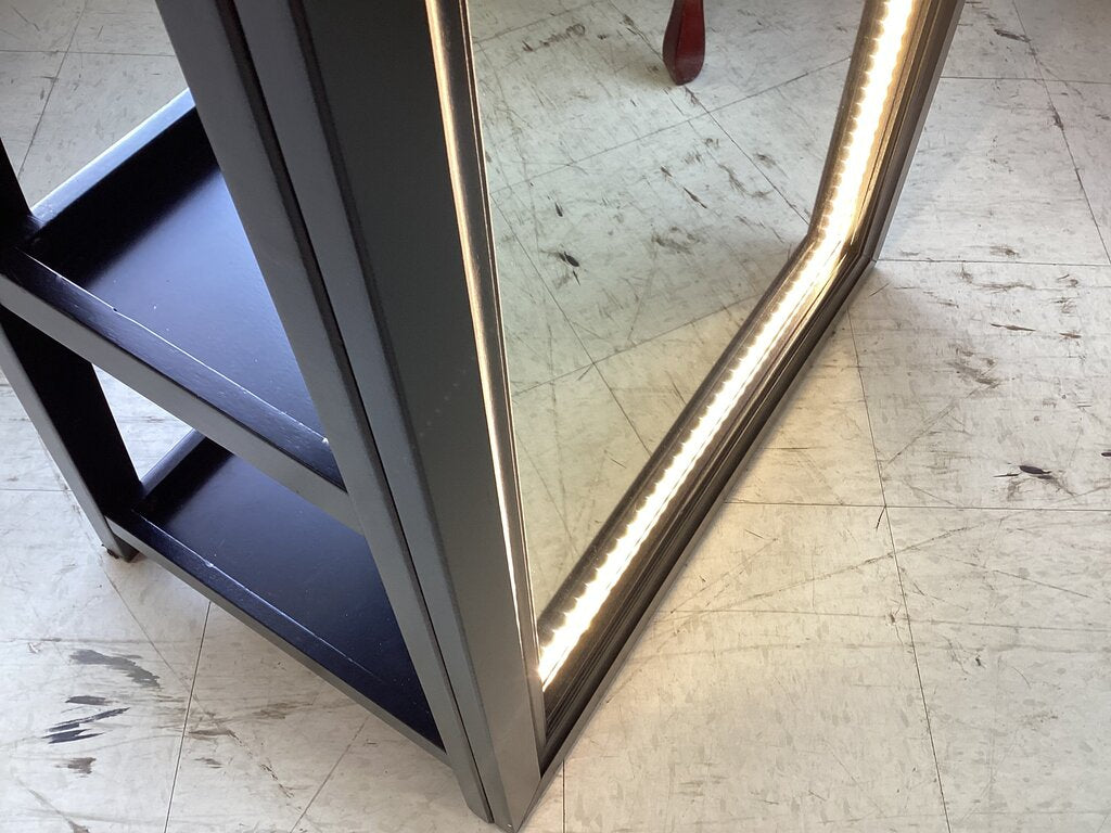 80879 - Elements Evesen Standing Floor Mirror Ladder 29x17x66
