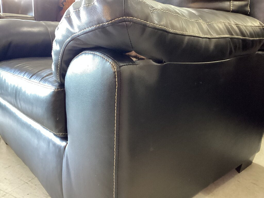 80938 - Black Oversized Chair 55x38x39