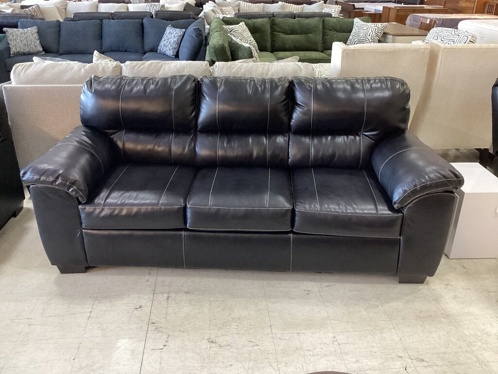80937 - Black Sofa 90x38x39