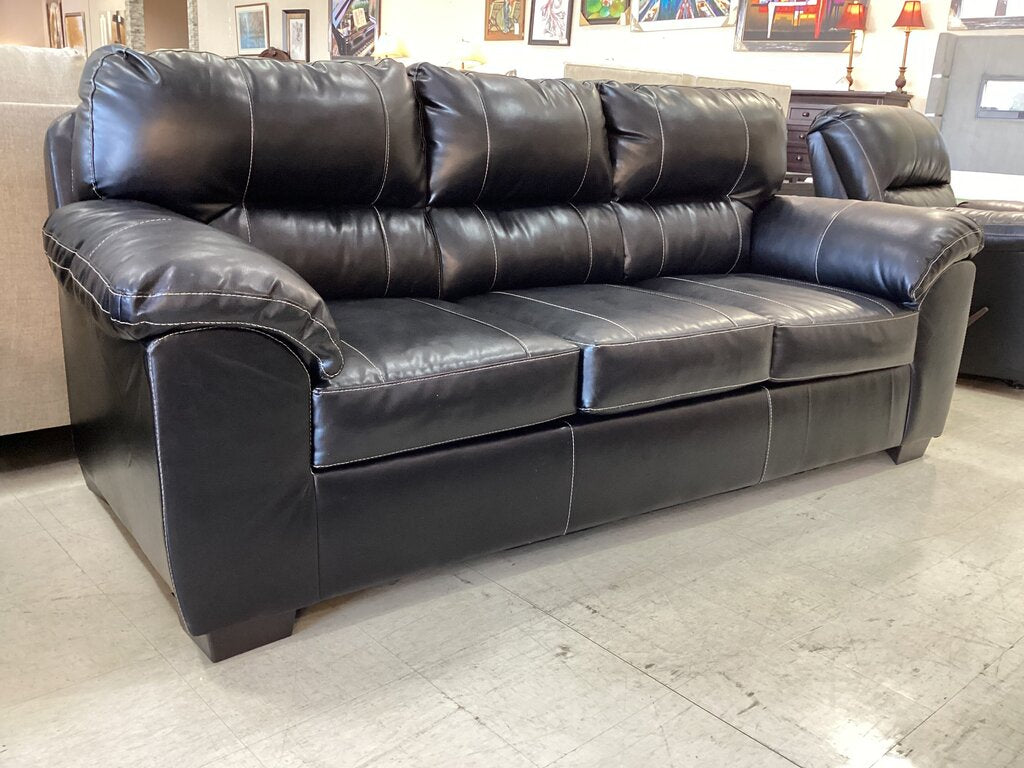 80937 - Black Sofa 90x38x39
