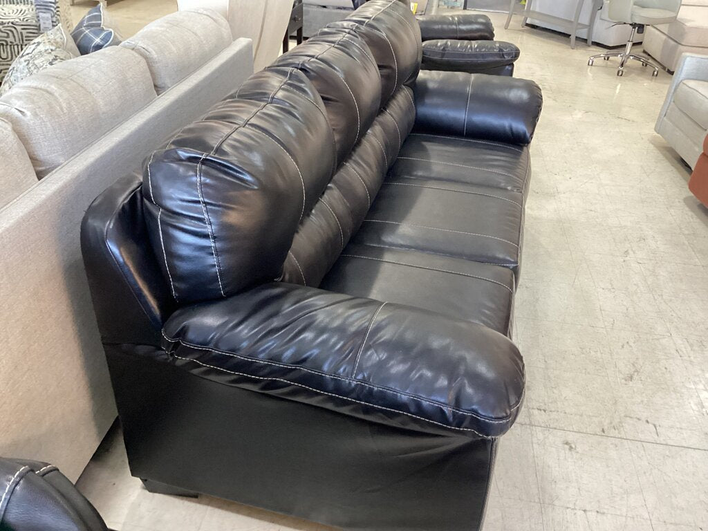80937 - Black Sofa 90x38x39
