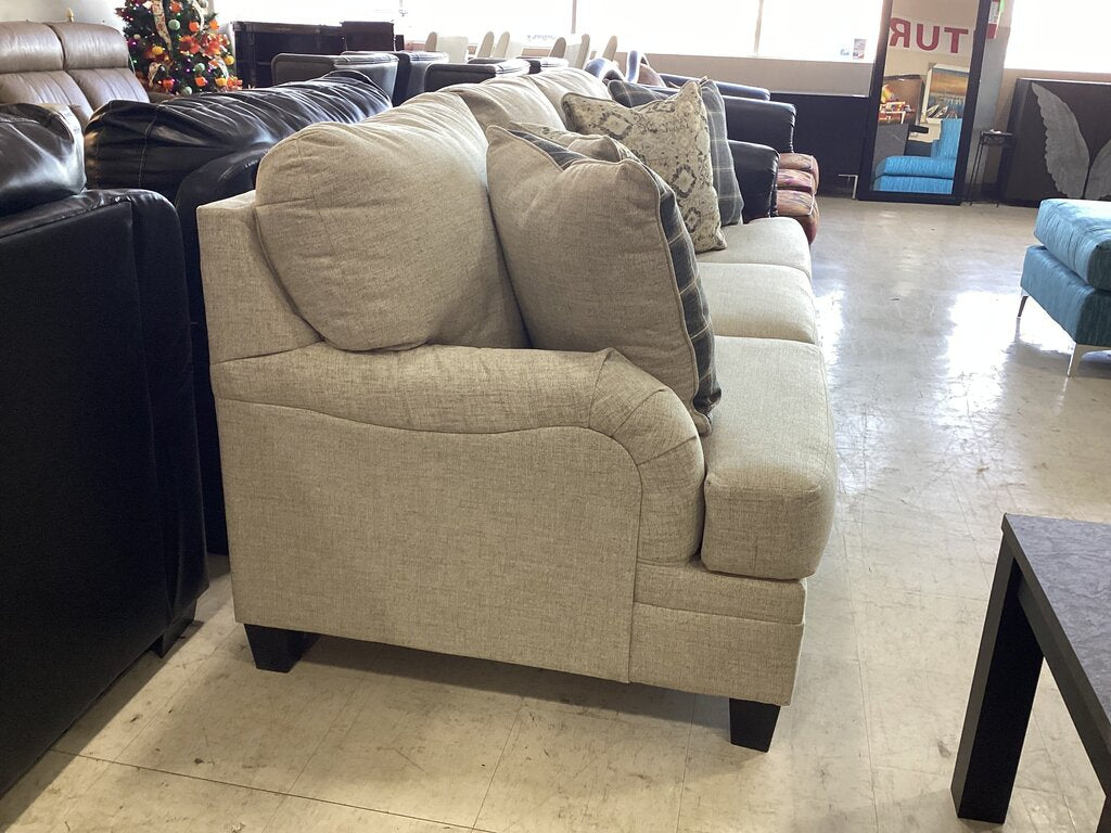 80932 - Ashley Bralynn Linen Sofa 91x41x40