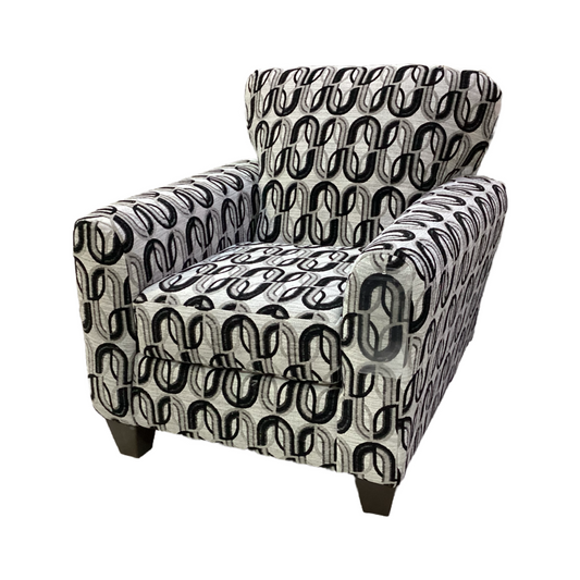 Obsidian Karma Fossil Accent Chair 34x36x38 (9001)