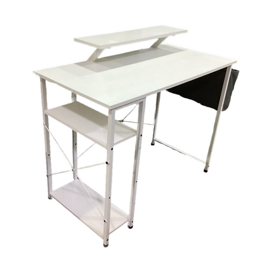 80986 White Computer Desk 40x20x30-34