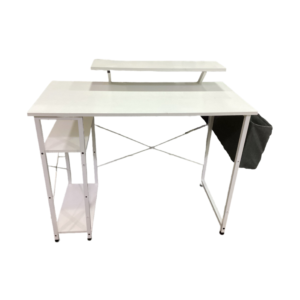 80986 White Computer Desk 40x20x30-34