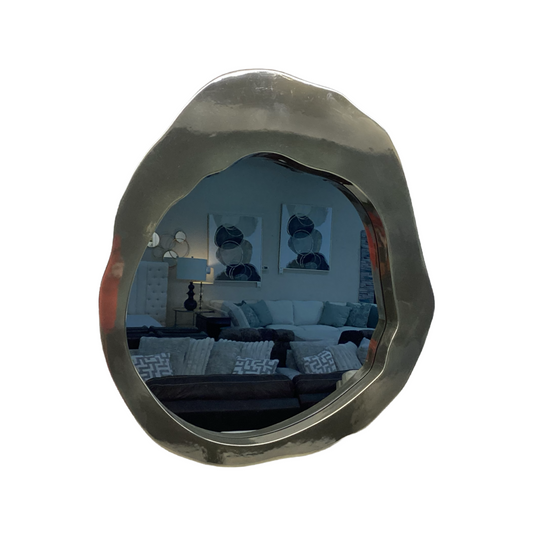 85006 (8531-11) Harp & Finial Abstract Wall Mirror 32x3x36