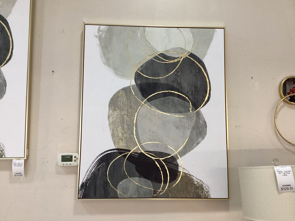 85008 (8531-13) Foiled Abstract Art 42x2x50