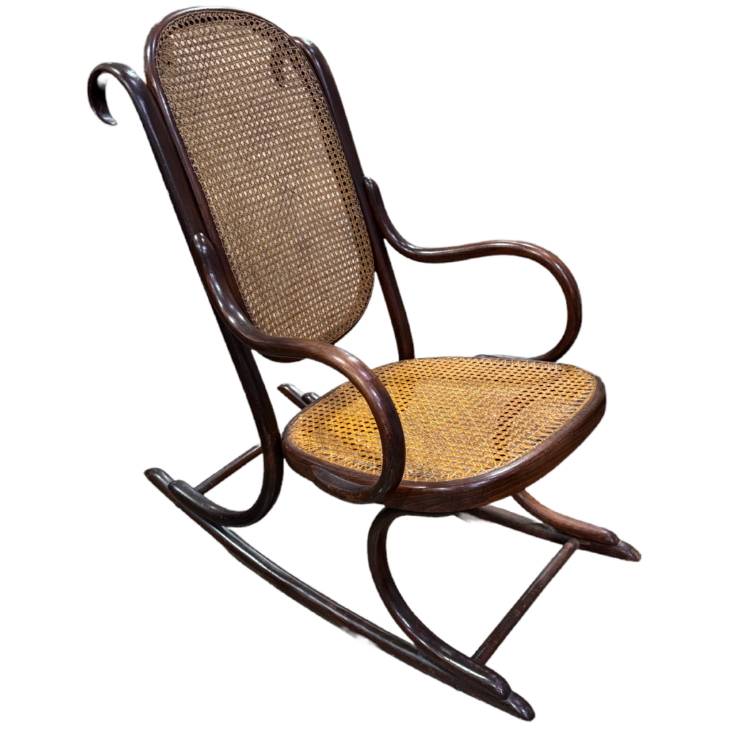 85018 - Vintage Child's Bentwood Rocking Chair 21x32x32