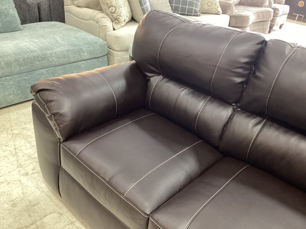 Austin Chocolate NEW Sectional 114x91x38 (5651-52)