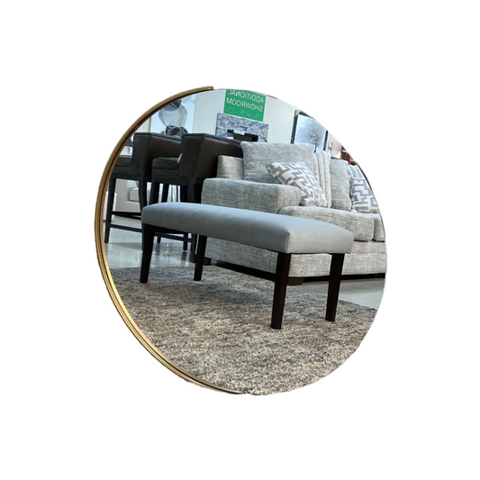 85009 (8531-14) Modern Round Wall Mirror 32x1x32