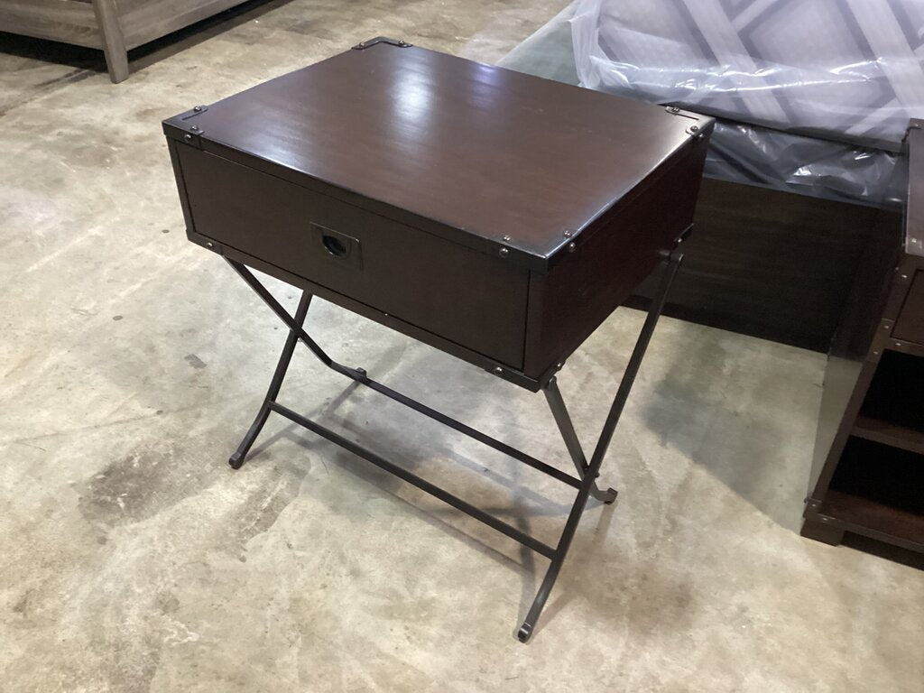 85030 Accent Storage Side Table 26x20x29