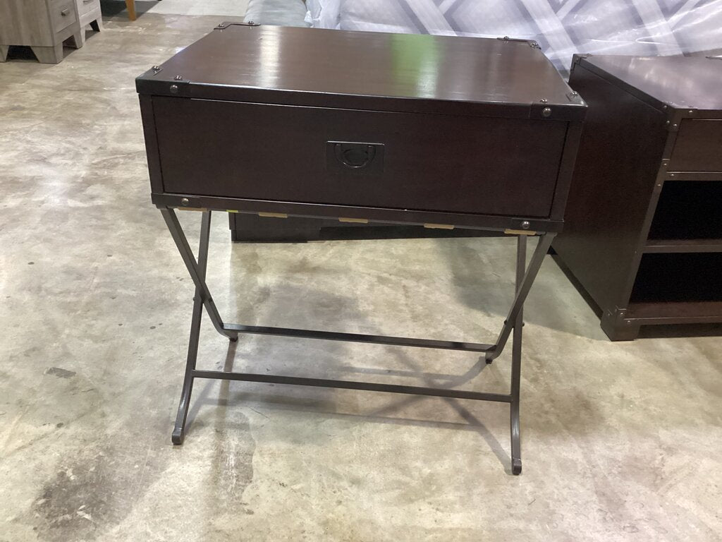85030 Accent Storage Side Table 26x20x29