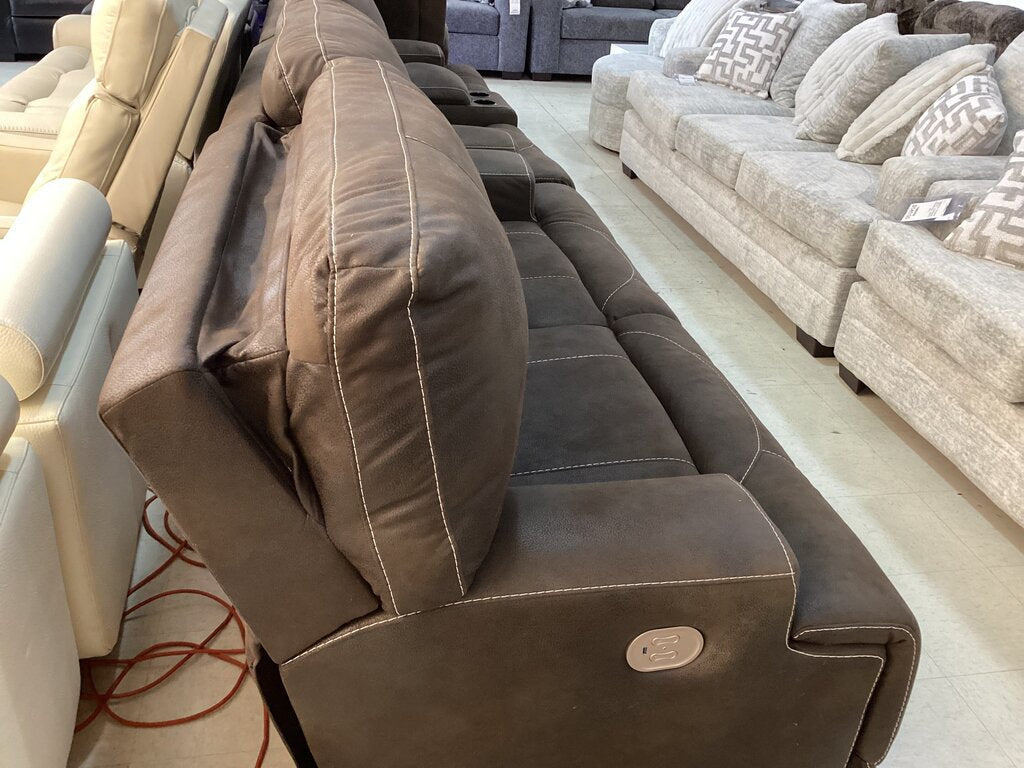 85015 - Ashley Kitchling Power Reclining Sofa 82x36x39