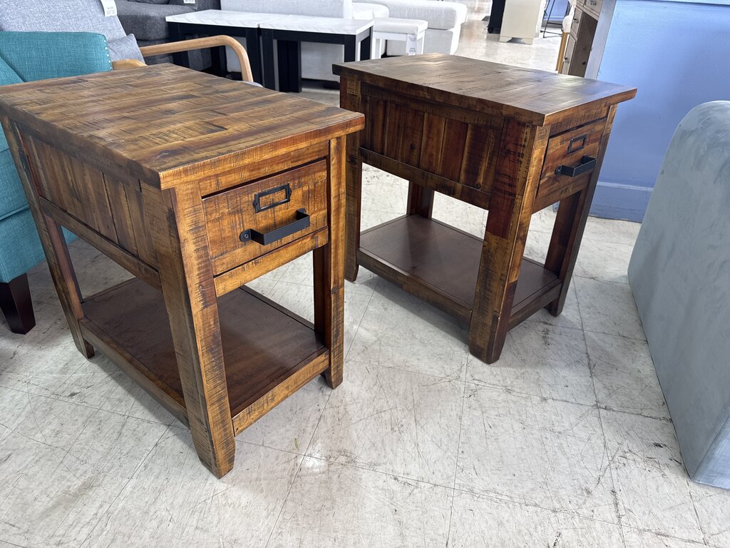 85041 - Sonoma Creek Pair of Chairside End Tables 16x24x25