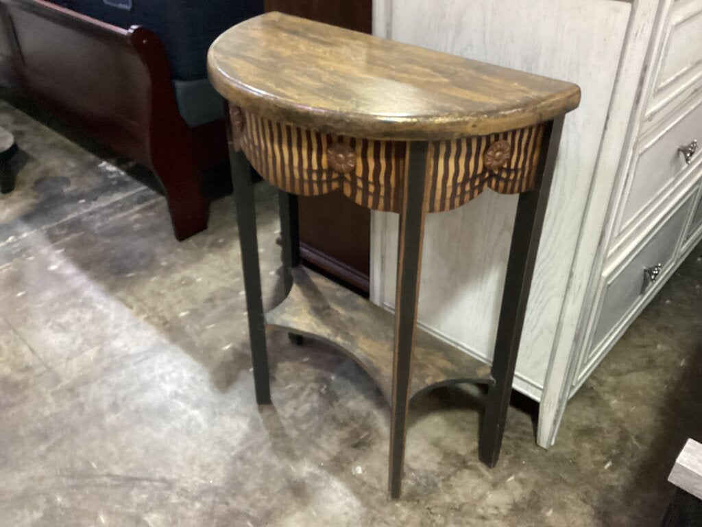 85058 - Half Moon Console Table 25x13x32