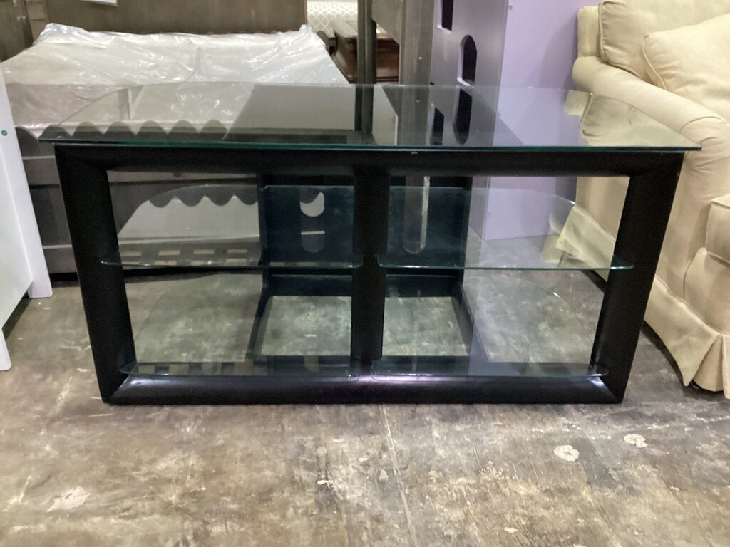 85055 - Glass TV Stand 48x22x24