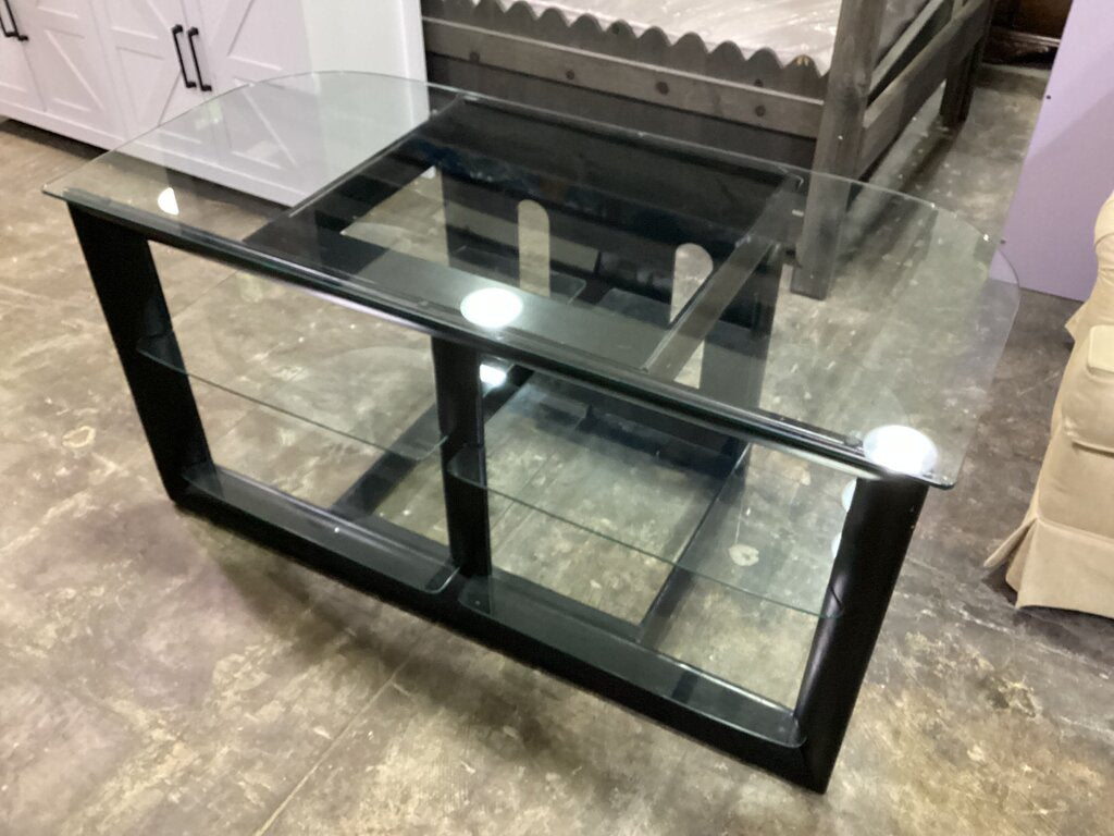 85055 - Glass TV Stand 48x22x24