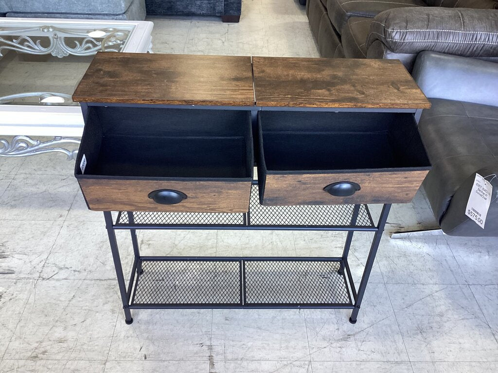 85056 Entry 2 Drawer Console Table 30x10x32
