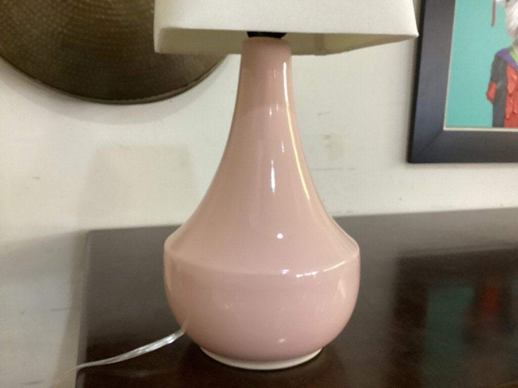 85039 (8532-6) Pink 20in Table Lamp