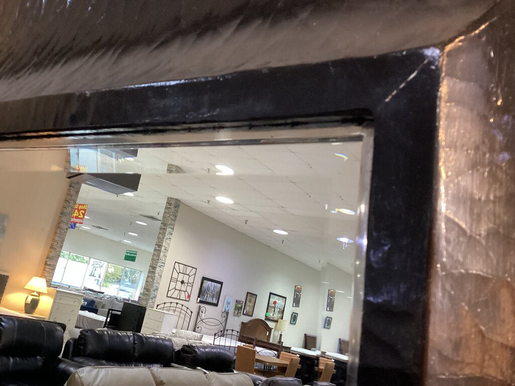 80912 (8524-15) Black Wall Mirror 46x3x76