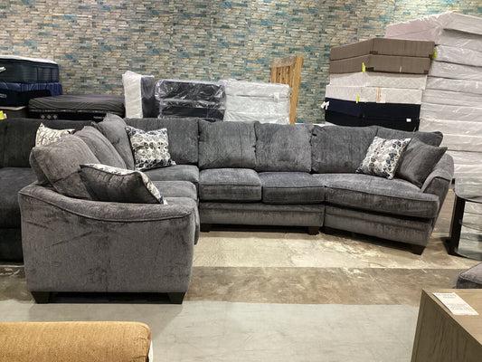 Tide Anchor NEW Sectional w/Cuddler 129x98x42 (4810/15/22-6363)