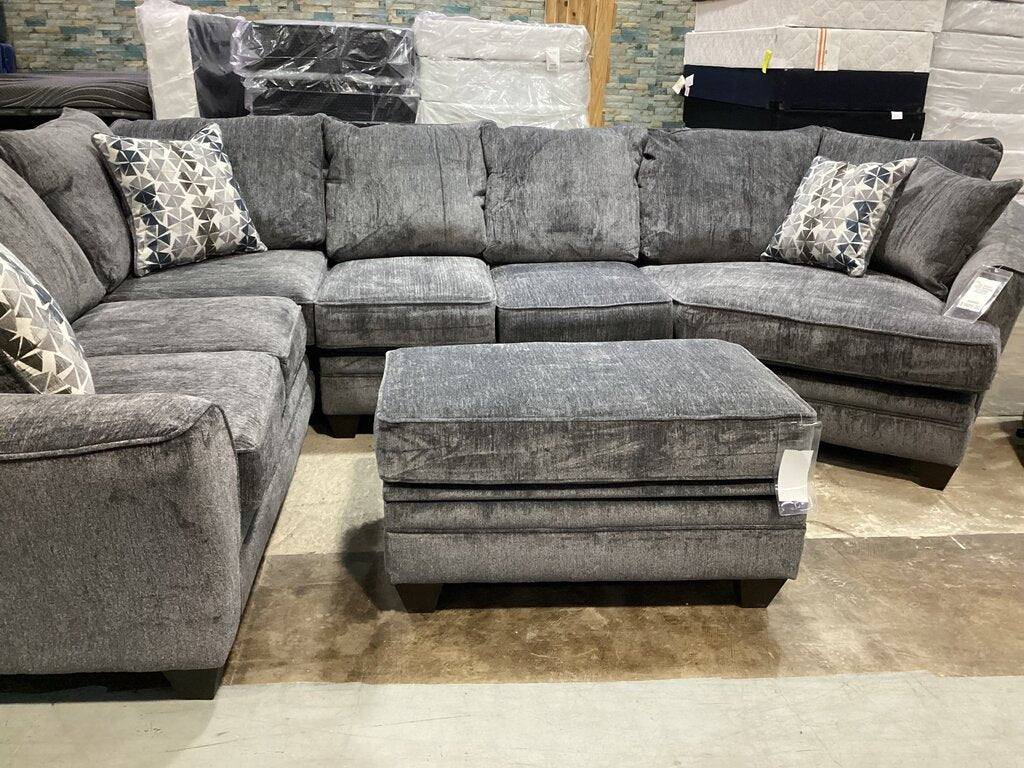 Tide Anchor NEW Storage Ottoman 40x25x21 (4806-6363)