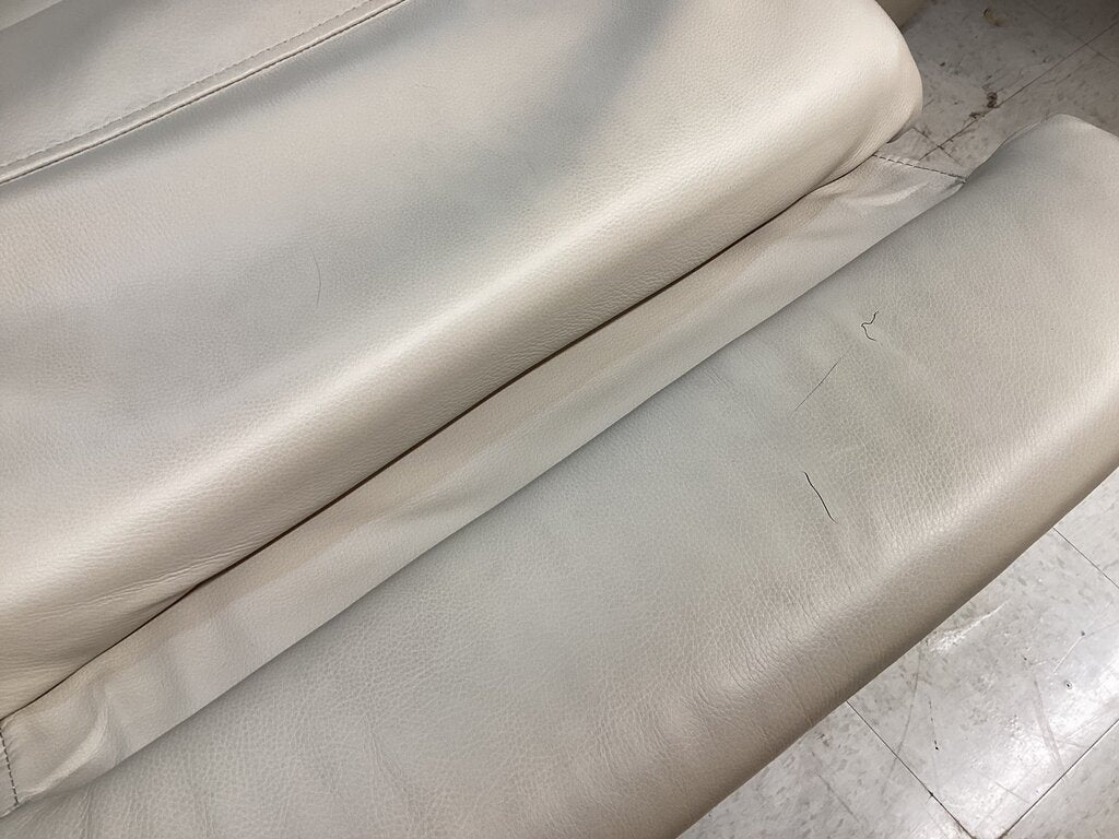 85251 - Stevenson Gravity Power Leather Sofa 82x36x42