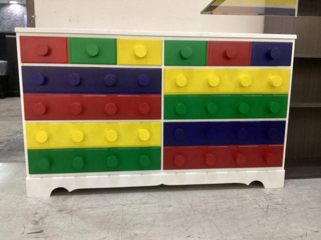 85361 (8442-37) Lego Inspired Dresser 50x18x30