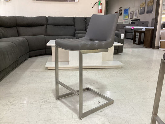 85548 - Counter Height Metal Frame Bar Stool 16x17x38