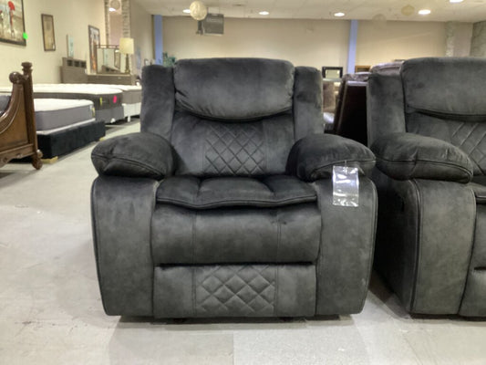 Silverado Gray NEW Glider Recliner 41x36x40 (660022)