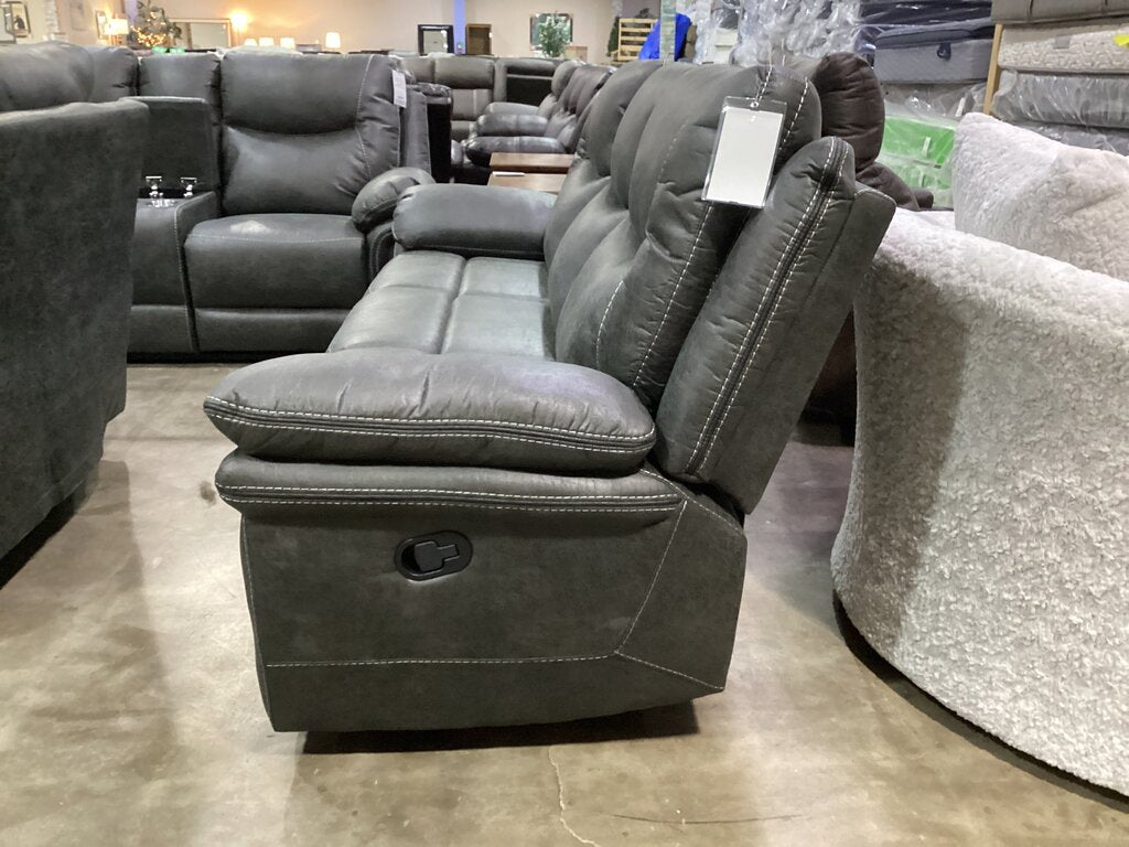 Sullivan Gray NEW Reclining Sofa 88x33x42 (MR70903-1148)