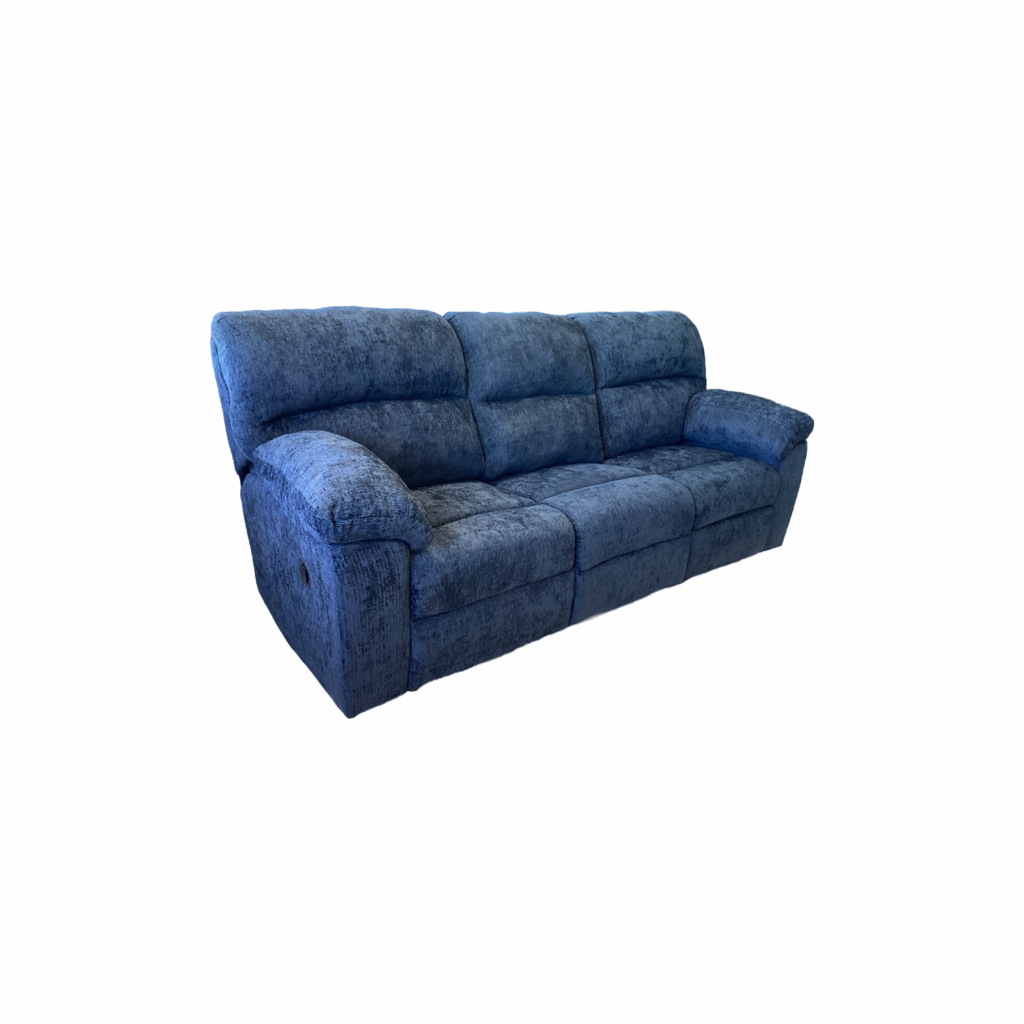 Wow Navy NEW Reclining Sofa 89x34x41 (1403)