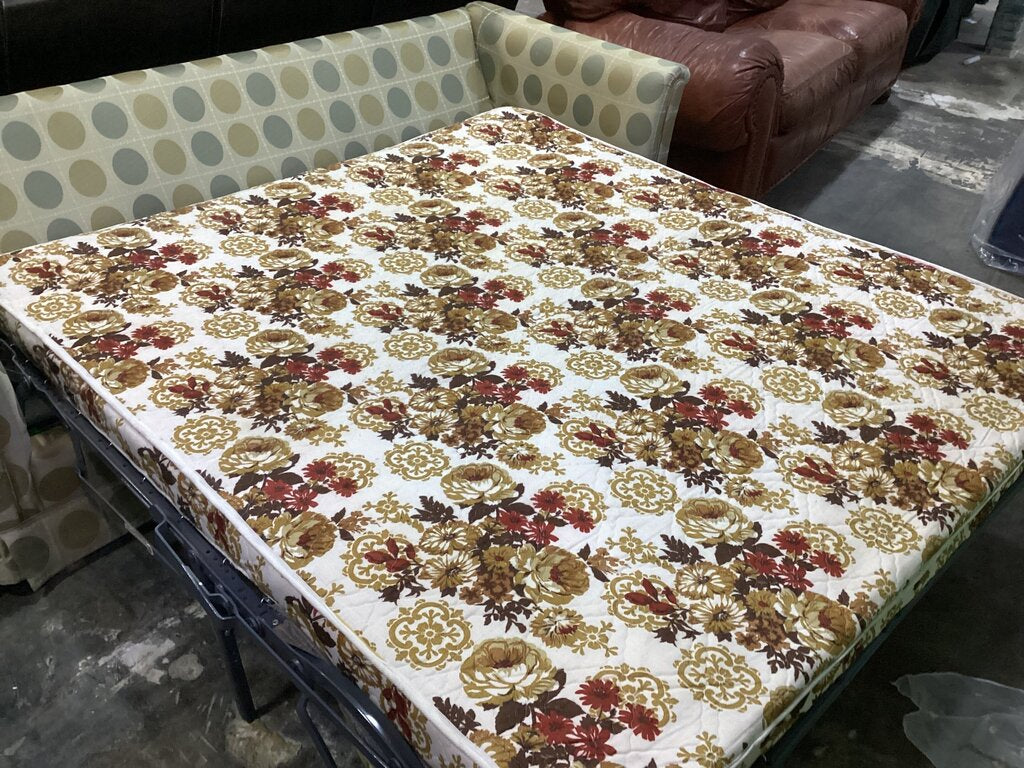 85647 - Reupholstered Sleeper Sofa and Loveseat (83x33x27)(61x33x27)