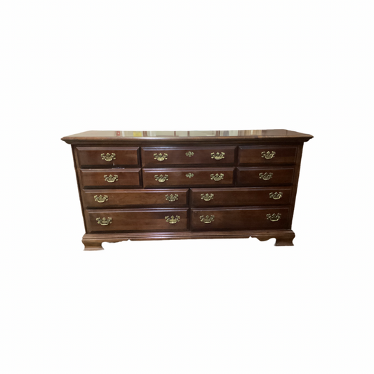 85743 - Dixie Ten Drawer Dresser 66x19x35