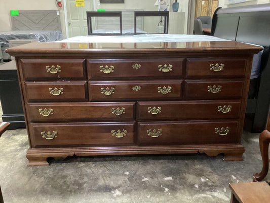85743 - Dixie Ten Drawer Dresser 66x19x35