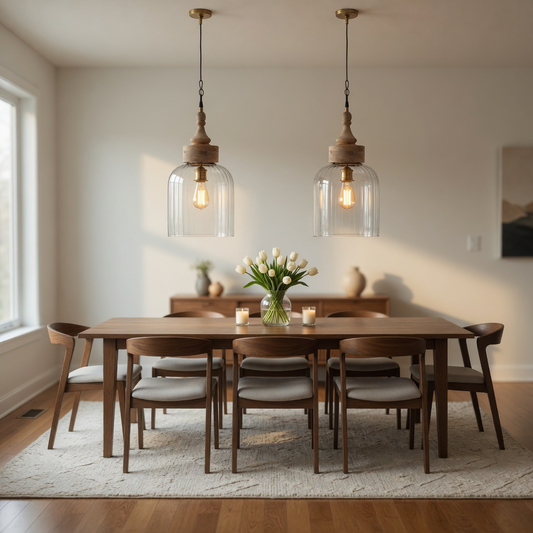 85632 - Ashley Faiz Pair of Pendant Lights 10x10x21