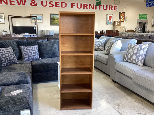 85799 - Wooden 5 Shelf Bookcase 21x12x60