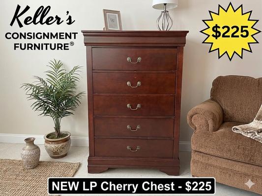 LP Cherry NEW Chest 32x16x50 (G-119496)