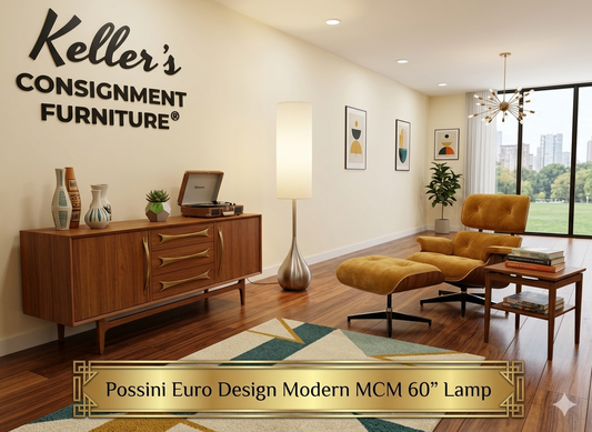 85456 - Possini Euro Design Modern MCM Floor Lamp 12x60