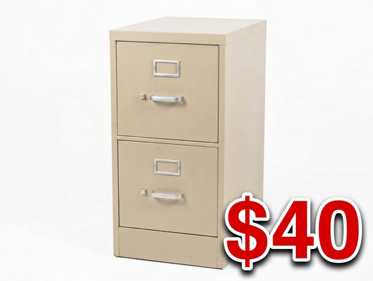 85874 Two Drawer File Cabinet 15x27x29