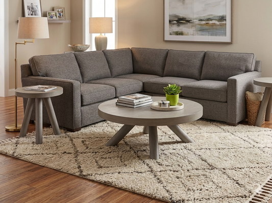 85926 - Bernhardt Harmon Round 3pc Cocktail Table (48x48x17)(22x22x22)