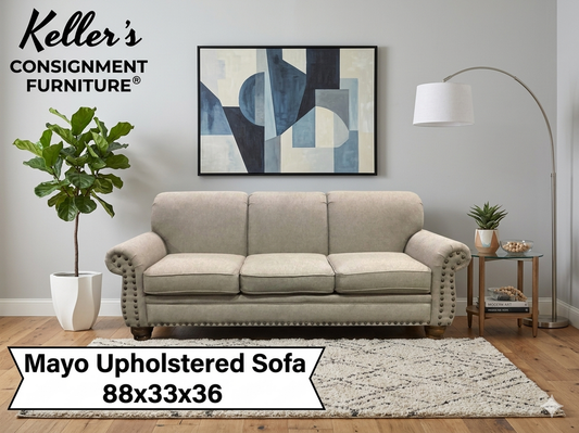 86047 - Mayo Upholstered Sofa 88x33x36